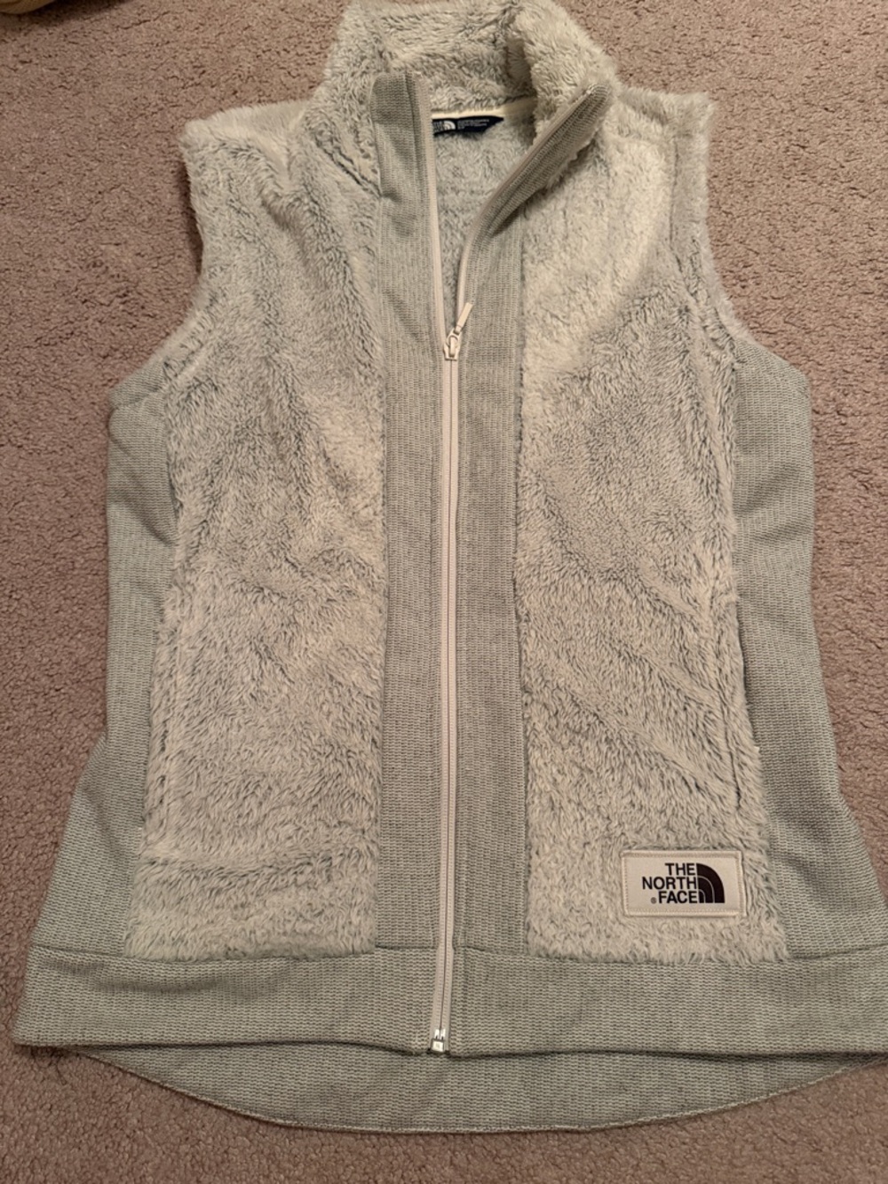 The North Face Fuzzy Zip Vest - so cute!!